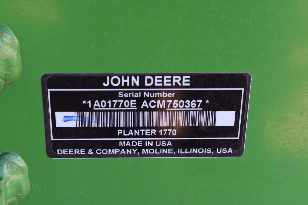 2013 John Deere 1770NT CCS 24 row 30" planter