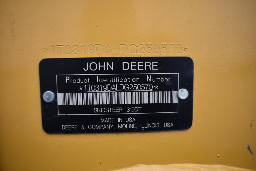 2013 John Deere 319D compact track loader