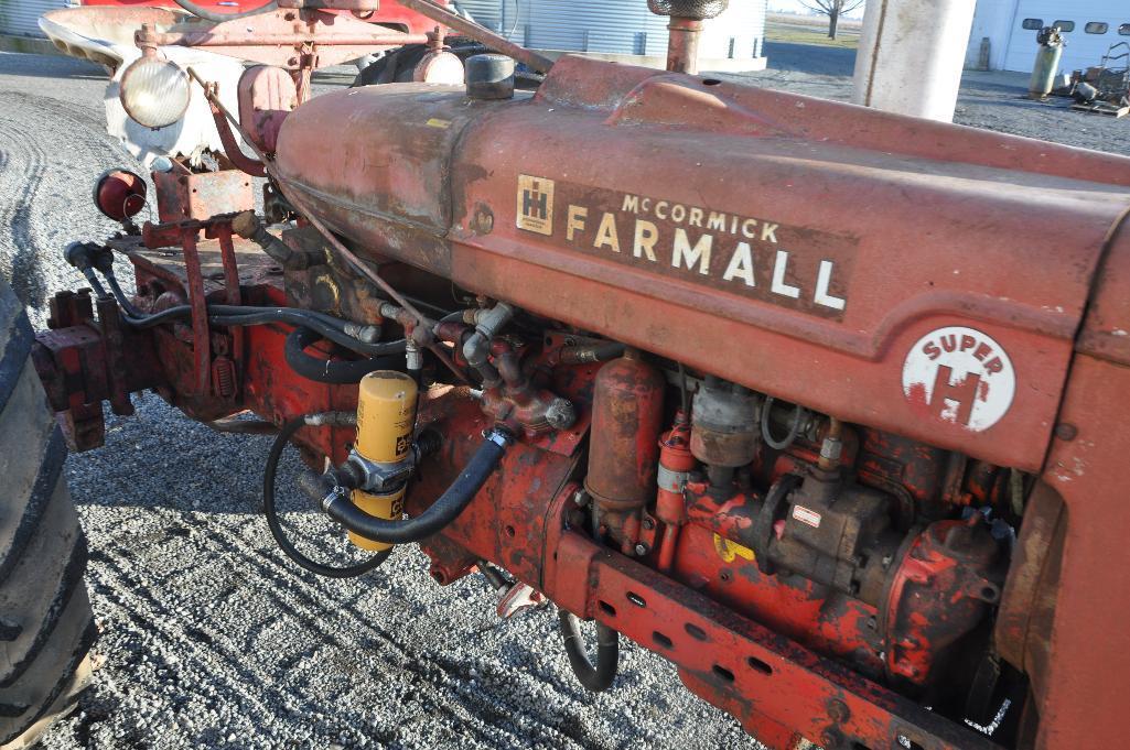 International Harvester Farmall Super H tractor