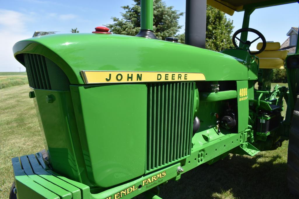 1972 John Deere 4000 2wd tractor