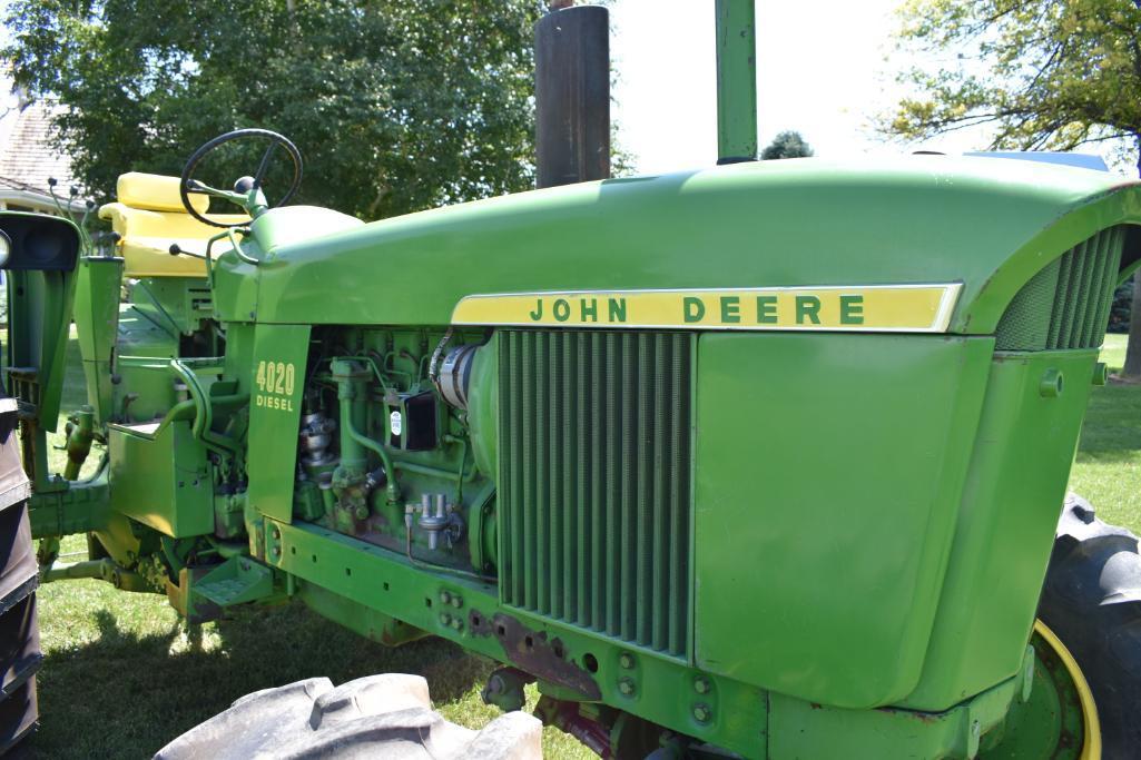 1972 John Deere 4020 FWA tractor