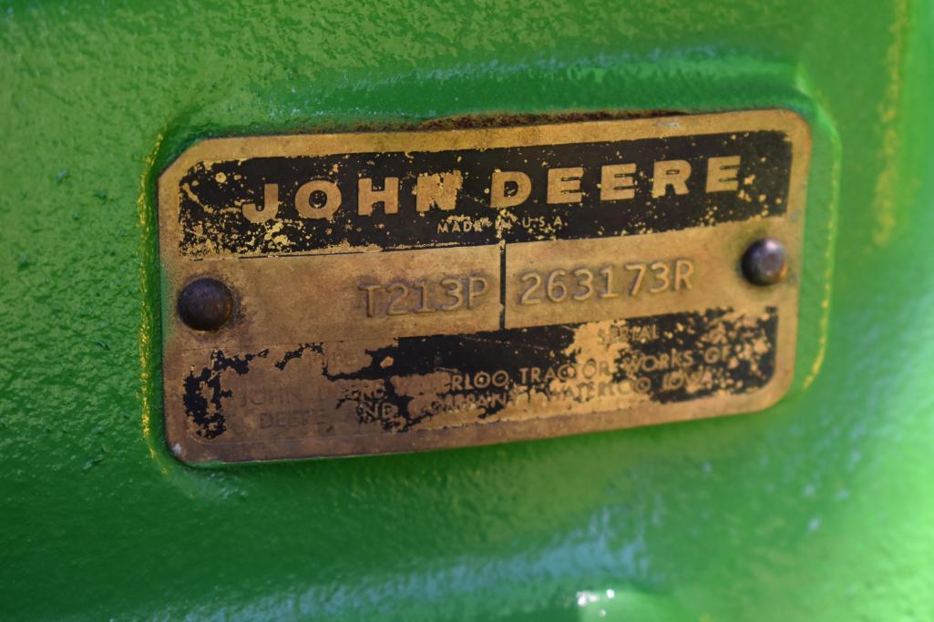 1972 John Deere 4020 2wd tractor
