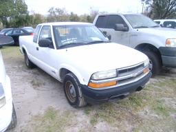 2-05119 (Trucks-Pickup 2D)  Seller:Florida State ACS 2001 CHEV S10
