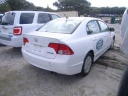 2-05126 (Cars-Sedan 4D)  Seller:Sarasota County Commissioners 2007 HOND CIVIC