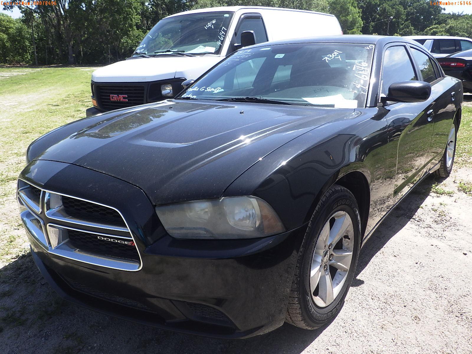 4-06146 (Cars-Sedan 4D)  Seller: Gov-Pinellas County Sheriffs Ofc 2013 DODG CHAR