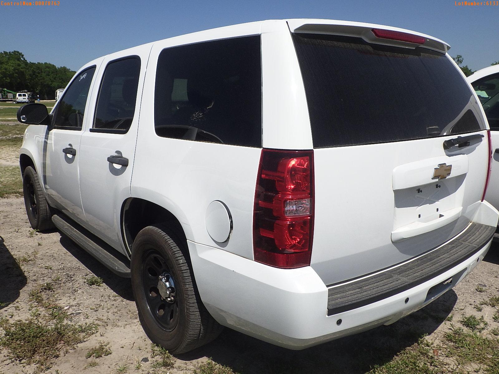 4-06133 (Cars-SUV 4D)  Seller: Gov-Alachua County Sheriffs Offic 2013 CHEV TAHOE