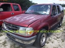 5-10256 (Cars-SUV 4D)  Seller: Gov-Port Richey Police Department 1998 FORD EXPLO