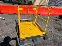 Forklift Collapsible Safety Cage Man Basket