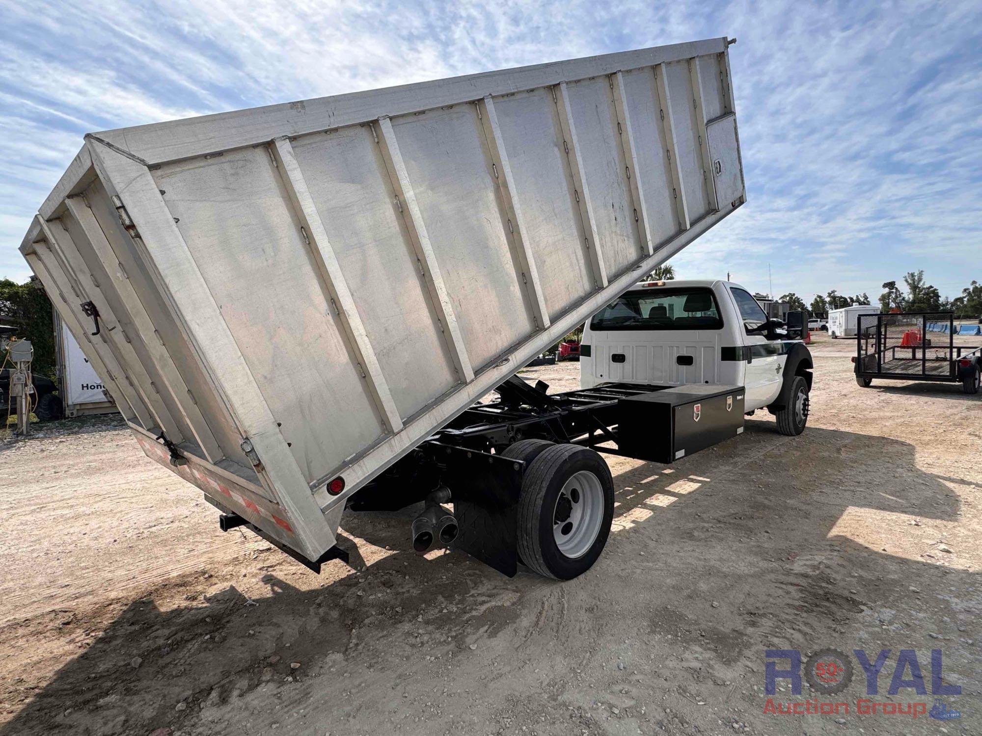 2012 Ford F550 S/A Dump Truck