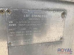 2006 LBT Stainless 7,500 Gallon T/A Tanker Trailer