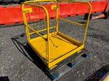 Forklift Collapsible Safety Cage Man Basket