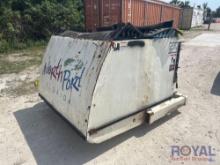 2017 Curotto Can Slammin Eagle 4cu Yard Automated Front Load Garbage Collector