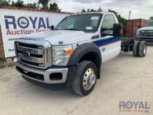 2015 Ford F550 Cab and Chassis Truck