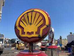 Shell Gas Pump Decor