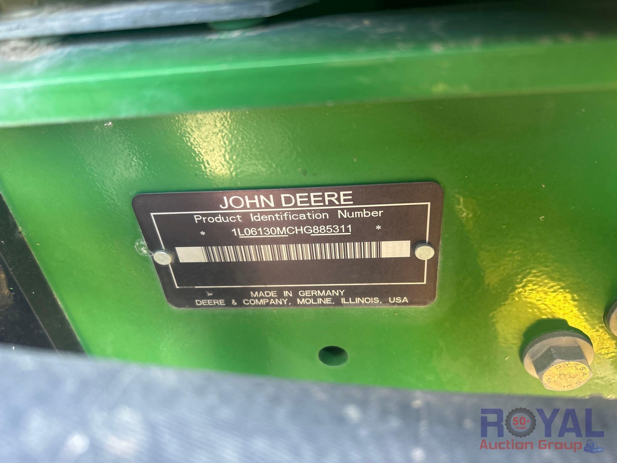 2017 John Deere 6130M 4x4 Tiger Bengal Slope Mower Tractor