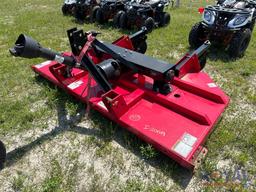 Unused Titan 96in Double Drive 3 Point Hitch Brush Mower 3-Point Attachment
