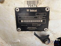 2017 Bobcat T550 Compact Track Loader Skid Steer