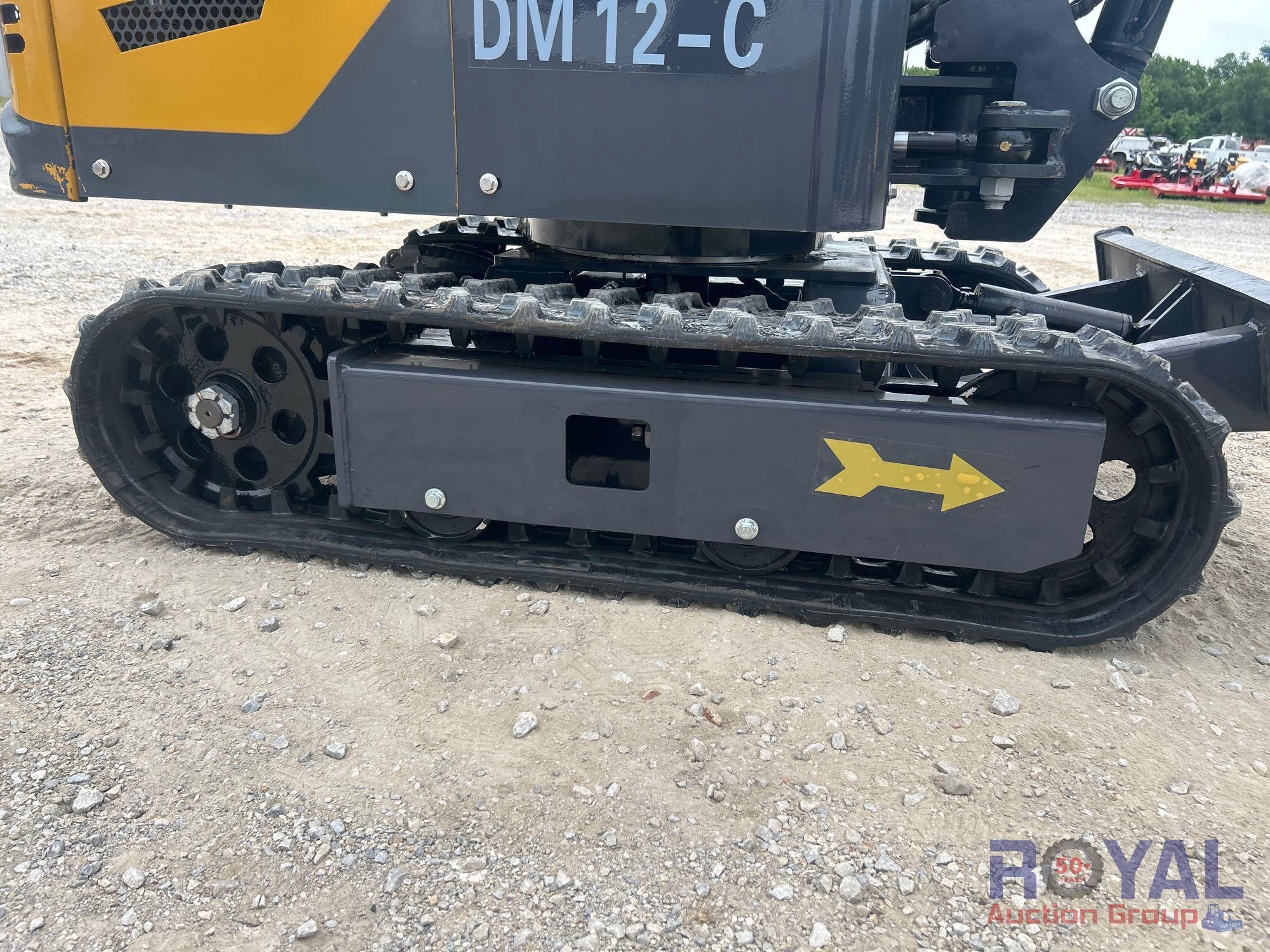 2024 AGT DM12-C 1-Ton Mini Excavator