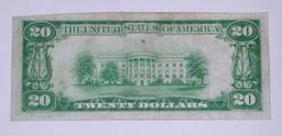 SERIES 1929 $20 NATIONAL CURRENCY - LEXINGTON, KY