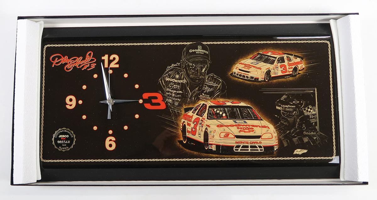 Earnhardt/Silver Anniversary Ltd Ed Jebco Clock, 1568 of 5000, New In Box,