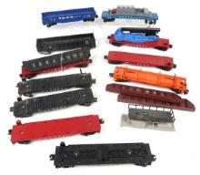 Toy Train (12), 636255 Truck Car, 9136 Republic Steel Car, 6002 Gondola, 64