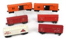 Toy Train (6), 6464725 New Haven Car (2), 6050 Libby's Tomato Juice Car, 60