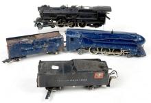 Toy Train (4), 312 American Flyer Steam Engine, American Flyer Lines Burlin