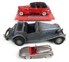 Toy & Model Cars (3), large Doepke Models Toys MG (losses) die-cast 1938 Ca