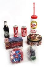 Collectibles (8), Coca-Cola 10 oz. Commemorative Glass Bottle Unopened, Coc