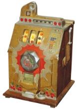 Coin-Operated Slot Machine, Mills Bursting Cherry, 10 Cent, c.1935, an all