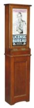Coin-Operated Arcade Novelty Dispenser, mfgd by Exhibit Supply Co., wood-ca