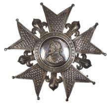 Militaria Silver Breast Star, French Grand & Officer of the Order of the Le
