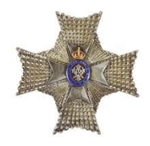 Militaria Breast Star, Royal Victorian Order, Knight Commander's w/enameled
