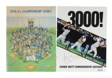 Baseball 1978 A.L. Championship Series KC Royals 44 page booklet & 1992 Geo