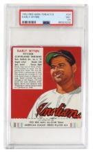 Baseball Card, Early Wynn-Pitcher Cleveland Indians, 1952 Red Man Tobacco w