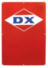 Petroliana D-X Pump Sign, SSP on steel, c.1960s, Exc+ cond & possible NOS w