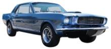 Automobile, 1966 Mustang 289HO in perfect running condition.