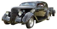 Automobile, 1936 Ford 2-Door Sedan. When Ford introduced the 1936 year mode