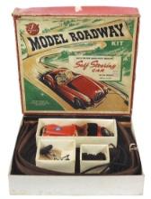Toy Victory Model Roadway, battery-operated self-steering MG in orig box, V