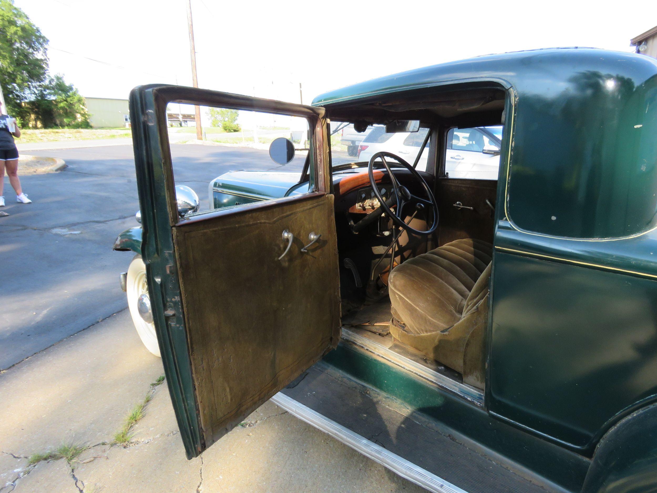 1932 Hupmobile Rumble seat Coupe