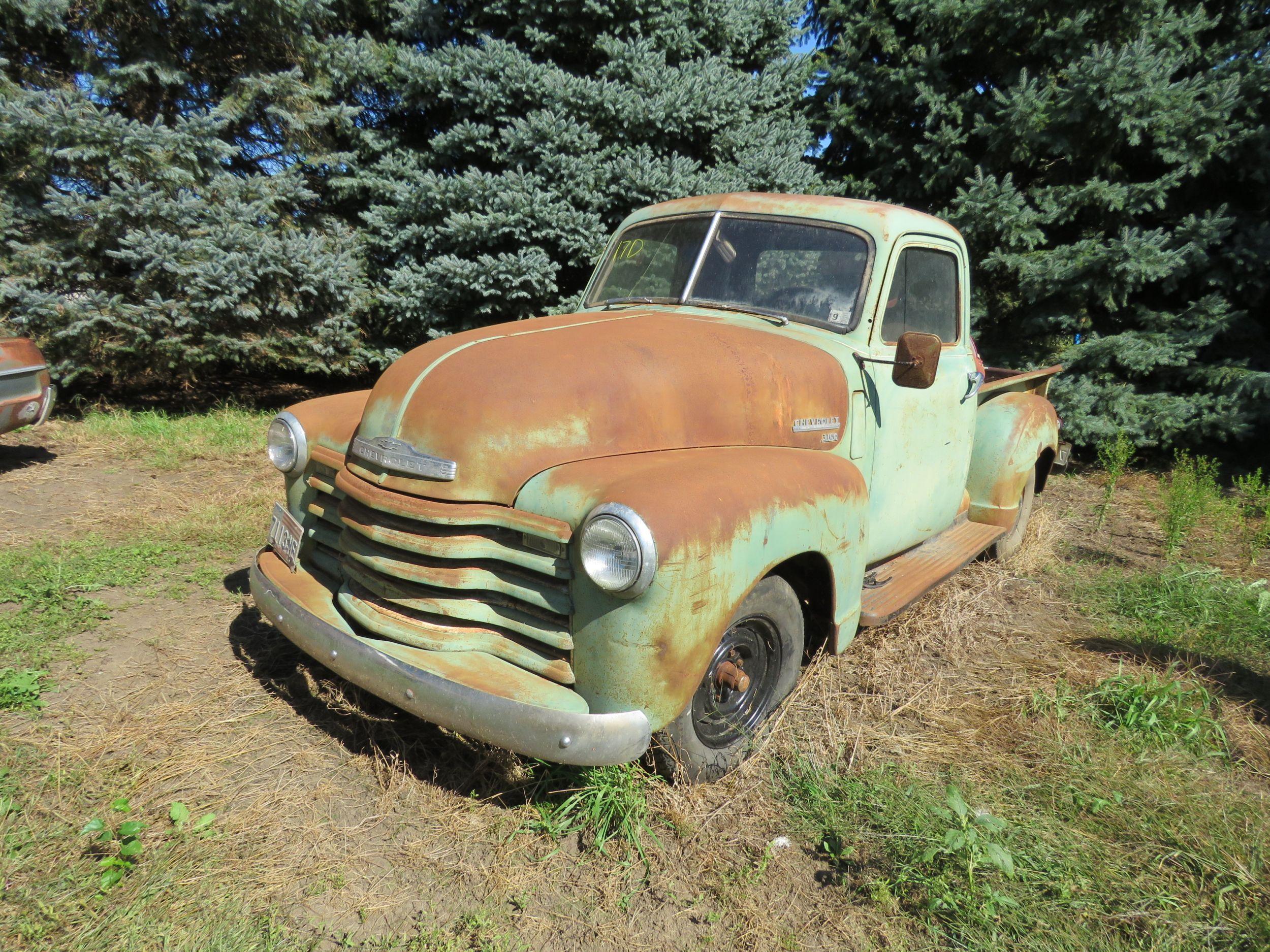 1950 Chevrolet 3100 Series Pickup for Rod or Restore