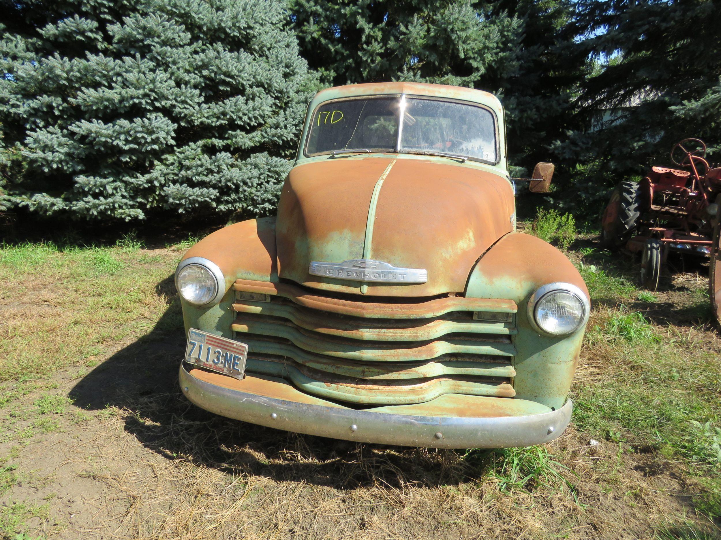 1950 Chevrolet 3100 Series Pickup for Rod or Restore