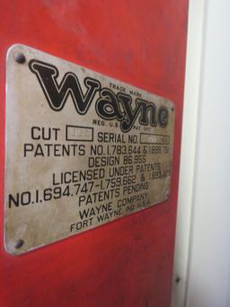 Wayne Upright  Double-sided Clockface Gas Pump