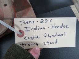 Teens Harley Davidson, Indian Engine flywheel Truing Stand