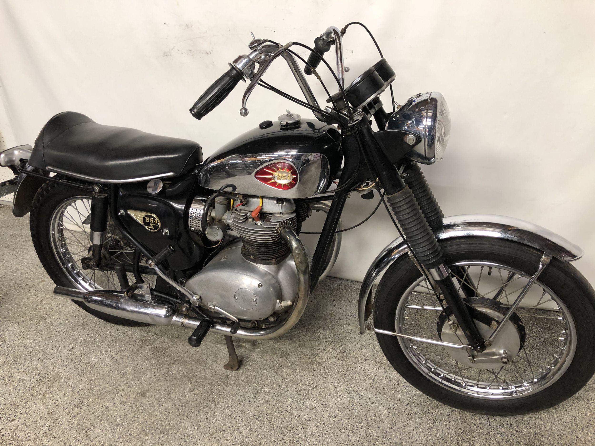 1966 BSA Lightning 650 Motorcycle