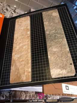 All samples one money Of granite pieces