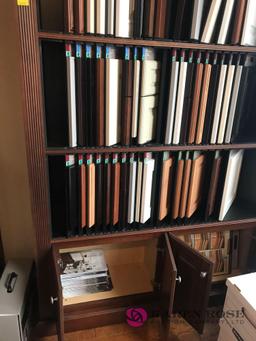Beautiful dark wood book case/cabinet