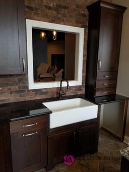 Beautiful Kitchen Cabinets with Farm Sink