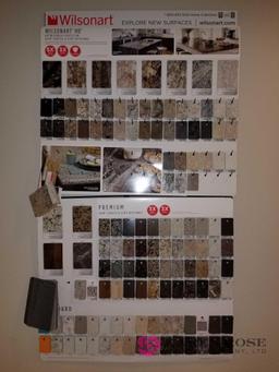 Lot of Sample Formica Boards