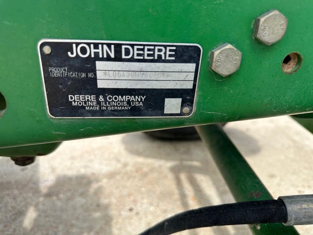 John Deere 6430 diesel tractor